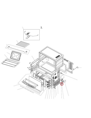Pied pour Four Delonghi