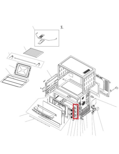 Tableau de Commande pour Four DELONGHI