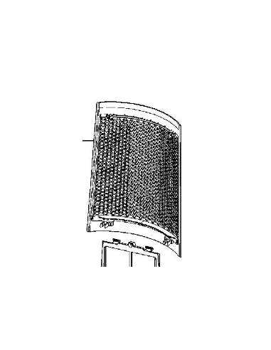 Grille blanc pour rowenta