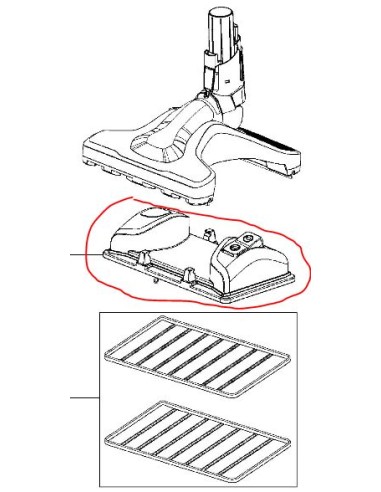 Réservoir suceur pour aspirateur Xforce 15.60