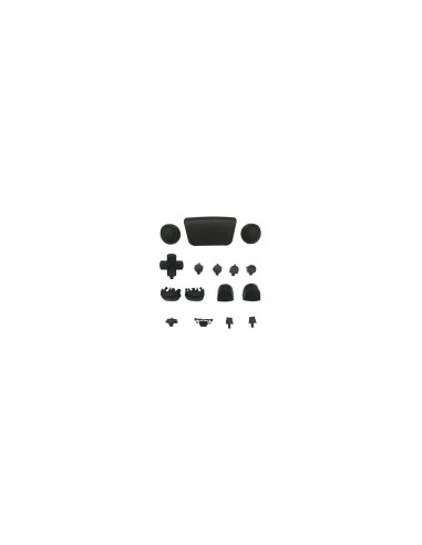 SET COMPLET POUR MANETTE PS5 NOIR, 16 PIÈCES