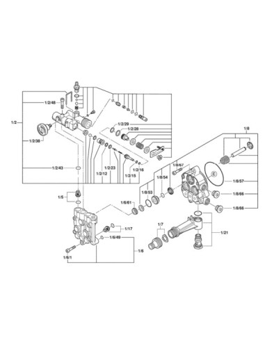 Culasse pour Nettoyeur Haute Pression Bosch