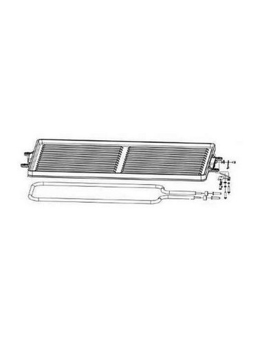 Plaque Gril pour Plancha Grill QPL630 Riviera & Bar