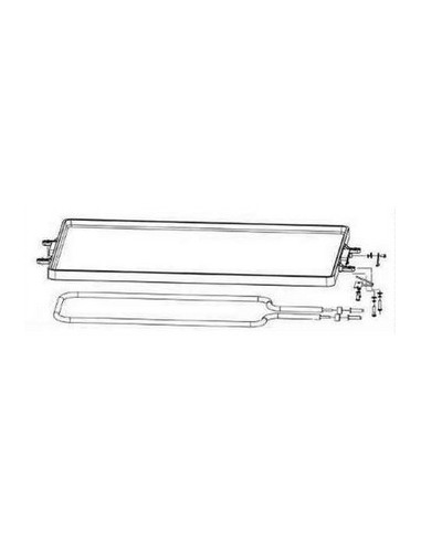 Plaque Plancha pour Plancha Grill QPL630 Riviera & Bar