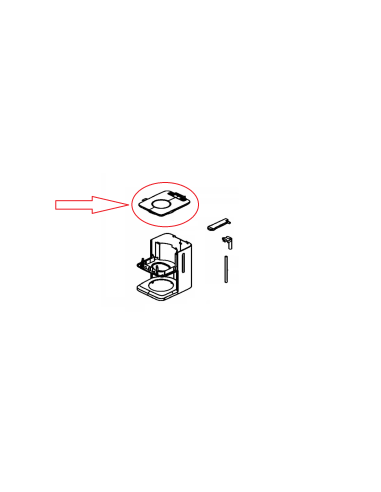 Couvercle Pour Cafetière SENSE Blanche