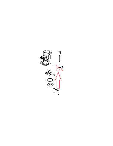 Collier*1 Pour Cafetière SENSE Blanche