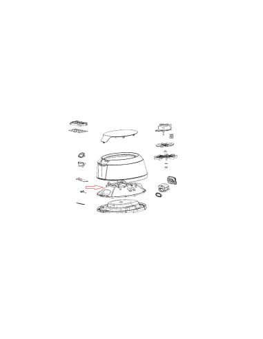 Support Moteur Pour Friteuse EASY FRY XXL
