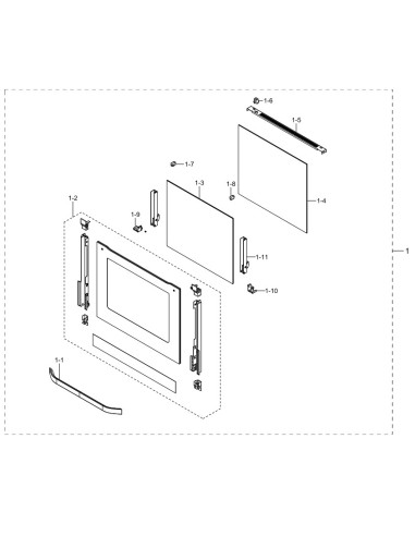Ensemble Porte Complète pour Four...