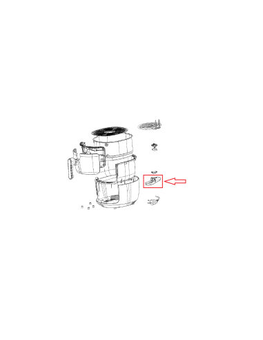 Guide Cordon Pour Friteuse EASY FRY XXL