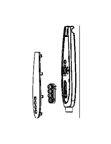 Boitier/avant/complet pour Ventilateur TEFAL