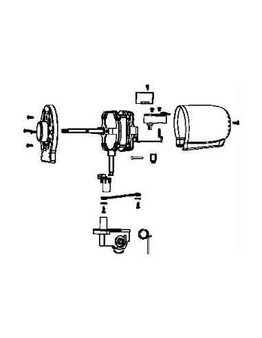 Bloc moteur/complet pour Ventilateur TEFAL