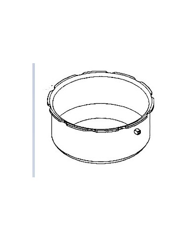 Cuve/4l/aluminium pour cocotte SEB
