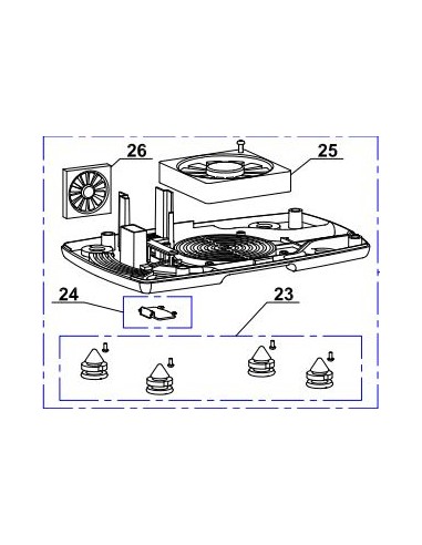 Socle complet pour COOK Expert magimix