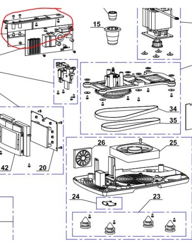 PCB induction pour cook expert magimix