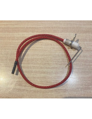 Kit Electrode + Liaison Filaire à Cosse Plate + Support Fixation pour Barbecue RBS Campingaz