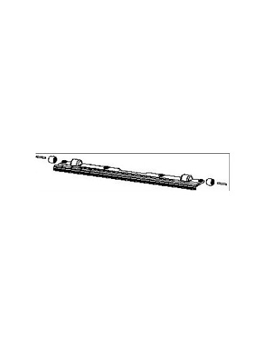 Support+Roulette x2/avant pour Aspirateur Laveur ROWENTA
