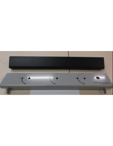 Consoles Haut + Bas Texture Gris Foncé pour Barbecue Campingaz