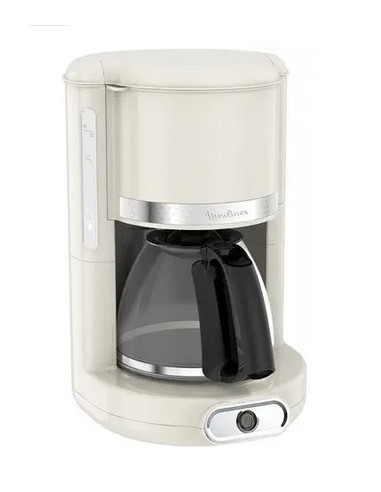 Cafetiere Filtre SOLEIL IVOIRE 1.25L 10/15 TASSES MOULINEX