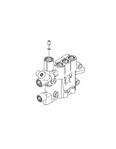 Tête de Cylindre de Culasse pour Nettoyeur Haute Pression HDS 558 C / HDS 558 CSX Karcher