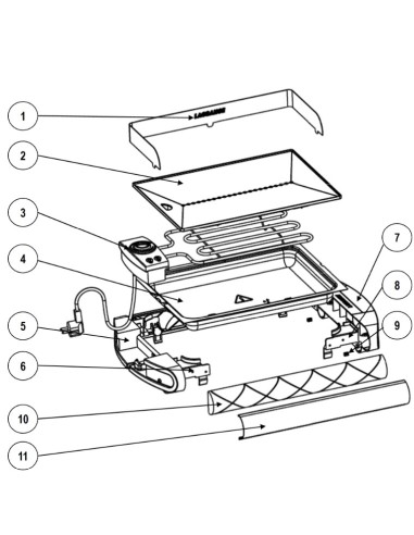 Ensemble Resistance pour Plancha LAGRANGE