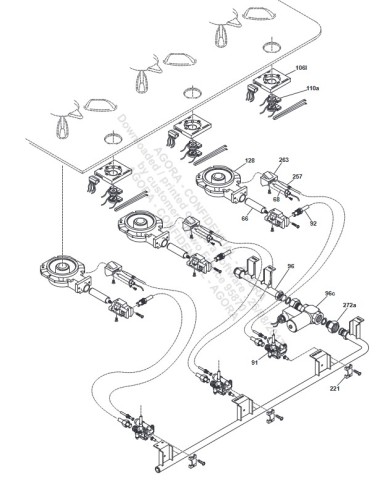 Chaine Microinterrupteurs pour Plaque de...
