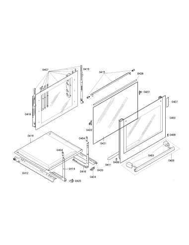 Vitre Intérieur Pour Four BOSCH