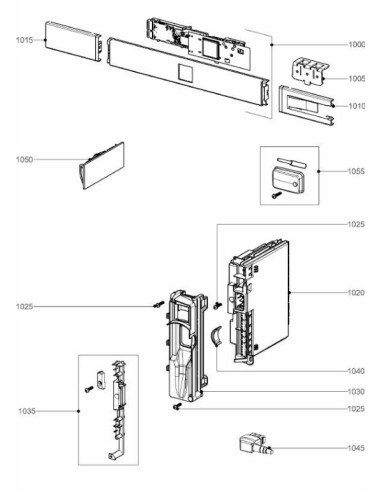 Kit Electronique Programme pour Réfrigérateur LIEBHERR