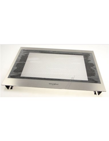 Vitre Porte du Four + Équerres pour Four WHIRLPOOL