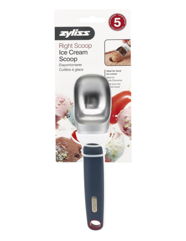 Cuillère à Glace en Plastique et Acier Inoxydable Zyliss