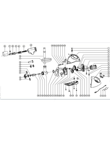 Ecrou de fixation pour Hachoir MGK120 KITCHENCHEF