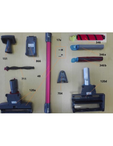 Extension Tuyau pour Aspirateur Balai HOOVER