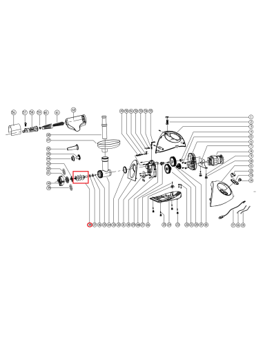 Vis sans fin pour Hachoir MGK120 KITCHENCHEF