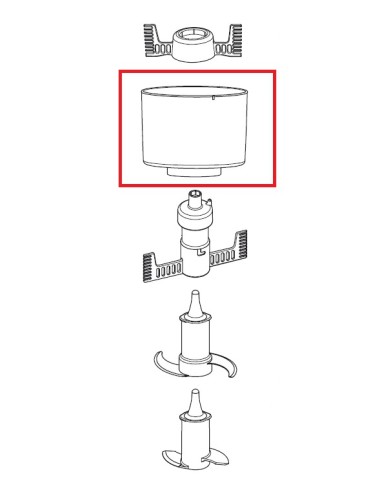 Mini Cuve pour Compact 3100 Magimix
