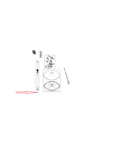 Clef Pour Ventilateur Rowenta Essential+ anti-moustique