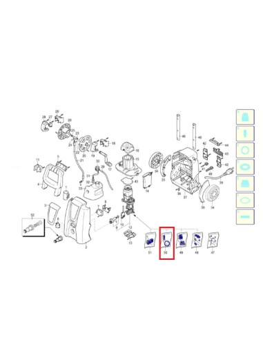 Kit Piston pour Nettoyeur Haute Pression BLACK DECKER