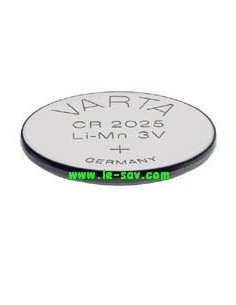 Pile lithium Varta CR 2025