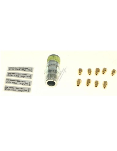 Kit Injecteurs Butane pour Cuisiniére Falcon