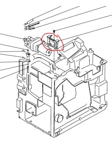 SUPPORT CERAM NOIR pour machine à café magimix