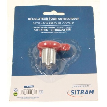 Régulateur SIRAPRO Rouge pour Autocuiseur SITRAM
