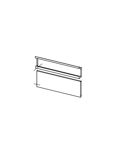 Jupe Tole Haut et Bas Gris Clair pour Barbecue 3 - 4 SERIES Campingaz