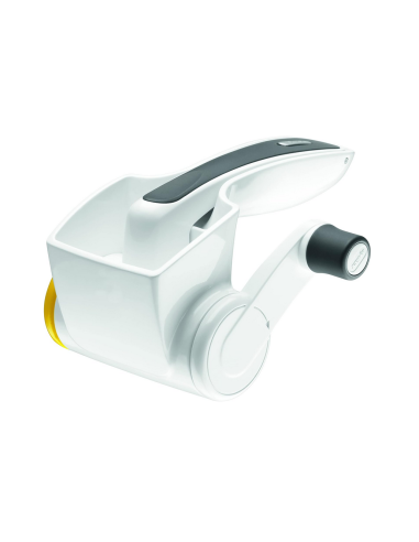 Classique Moulin à Râpe Fromage, 16cm, Plastique/Acier Inoxydable, Moulin à Fromage avec Râpe à Tambour Zyliss