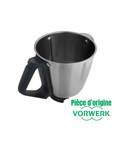 Bol en Inox + Poignée pour Thermomix TM31 Vorwerk