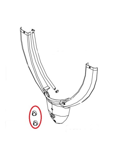 Boutons de Commande Gaz x 2 pour Parasol Chauffant Sunforce Avantage Campingaz