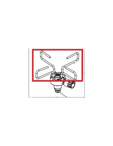 Bras x4 pour Rechaud CAMPINGAZ