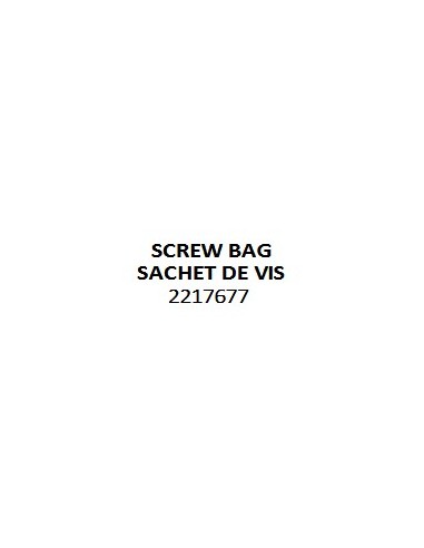 Sachet de Vis pour Plancha CAMPINGAZ