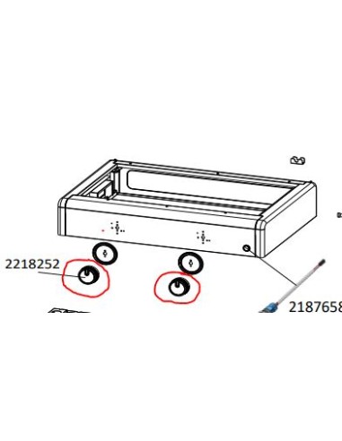 VOLANT (x2) pour plancha campingaz