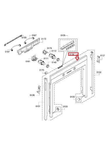 Bandeau de Commande pour Four SIEMENS