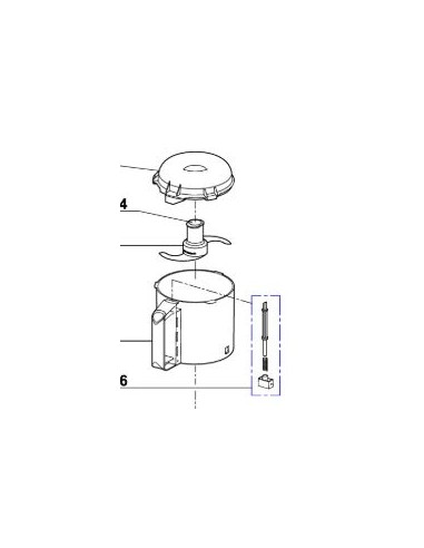 ACC CUTTER pour robot coupe