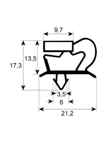 Joint de Porte pour Réfrigérateur Linea
