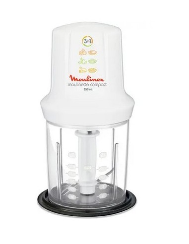 Hachoir Moulinette Compact 3 en 1 DJ305110 Moulinex